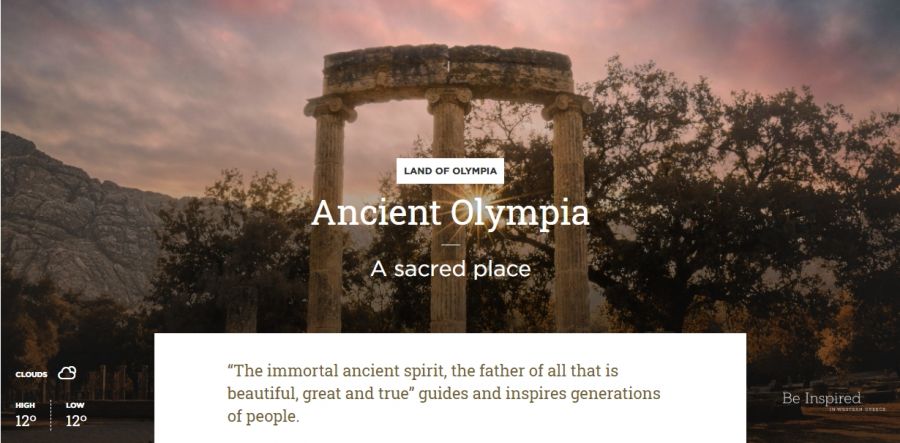 Ancient Olympia: A sacred place