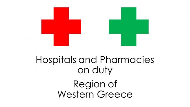 Hospitals and pharmacies on duty