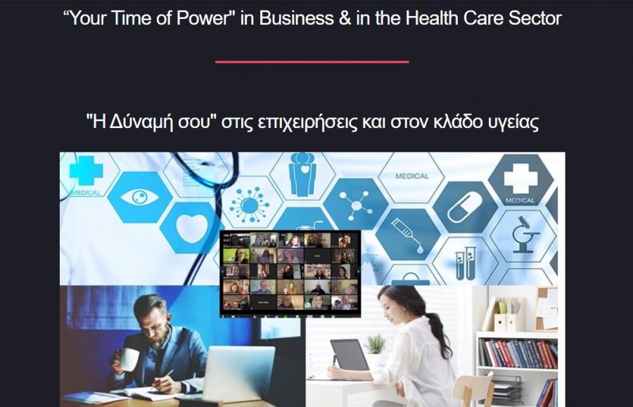 “Your Time of Power" in Business & in the Health Care Sector